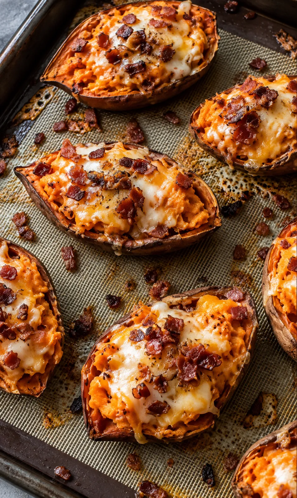 Loaded Sweet Potato Skins
