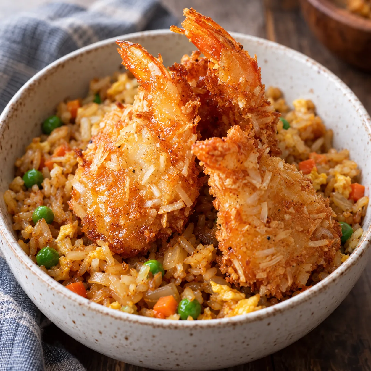 Coconut Shrimp Fried Rice